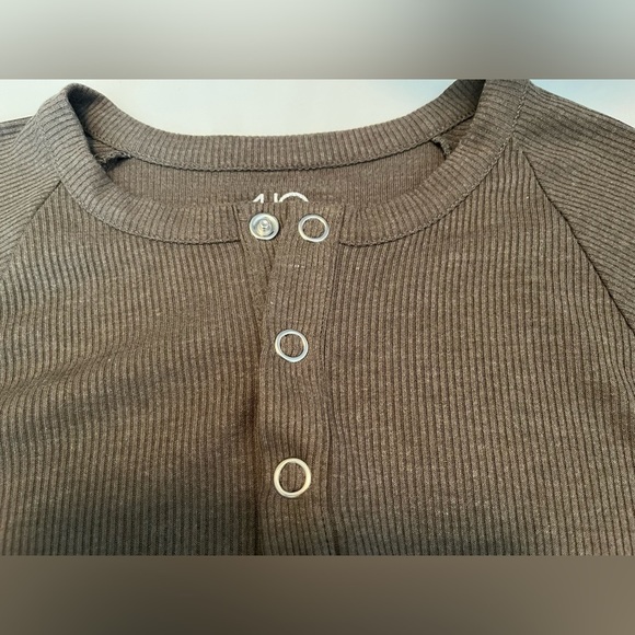 Chaser by Anthropologie Ribbed dark green sweater size S like new - Picture 2 of 6